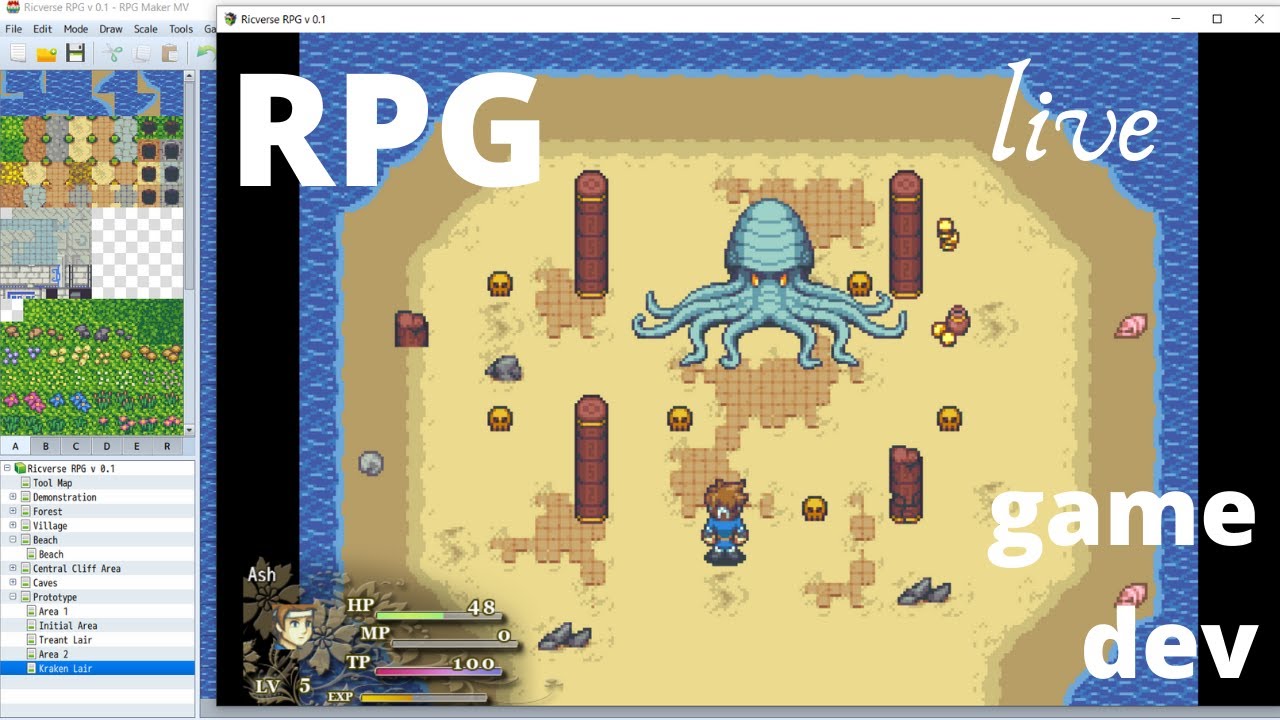 Just a Chill RPG Making Stream :)
