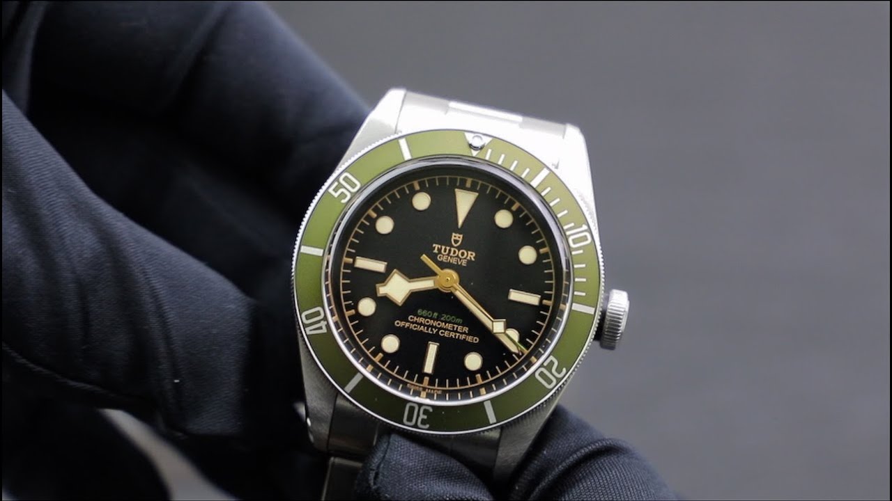Tudor Heritage Black Bay Harrods Special Edition 79230G Unboxing + Macro