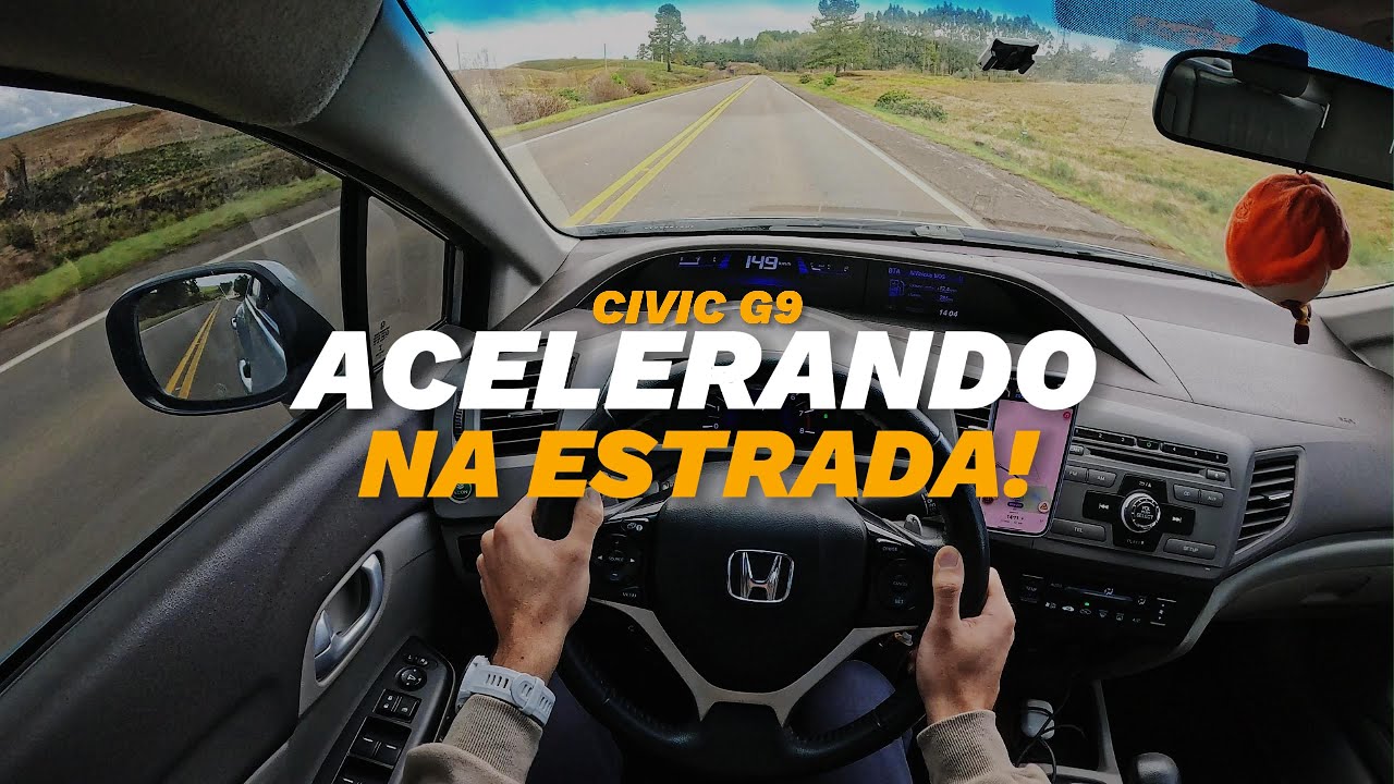 Civic G9 – Ele anda bem na estrada? (Opinião do Dono)