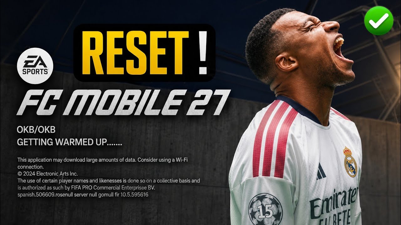 Сбросят ли ваш аккаунт в FC Mobile 27?