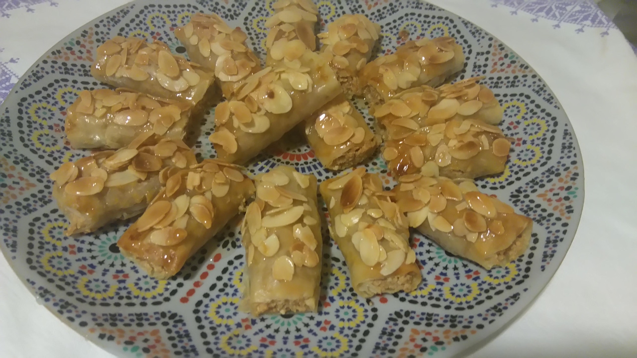 El arte de la cocina árabe - Bastones de Cacahuetes