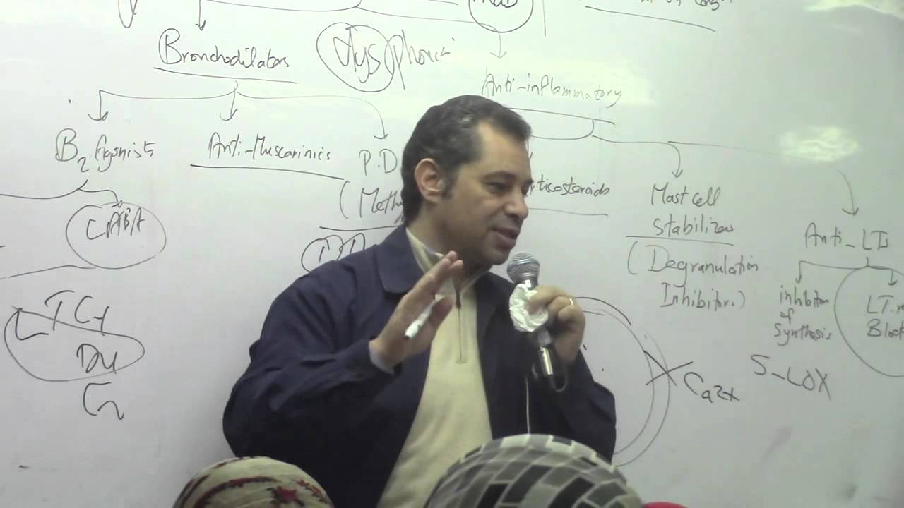 29. Dr.Ahmed Abdelrahman [Bronchial Asthma-Anti inflammatory Drugs-Treatment of cough-Anti-tussives]