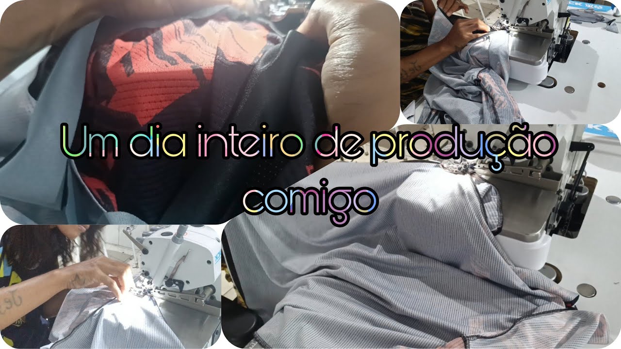 Bora costurar!!!Todas as M&aacute;quinas/Confec&ccedil;&atilde;o de Camisetas #costura #confec&ccedil;&atilde;o #costuretododia #vlog 🫶