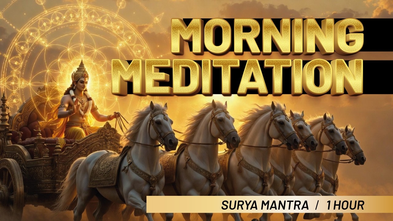 Surya Mantra | 1 Hour Morning Meditation Music | Positive Energy & New Beginnings
