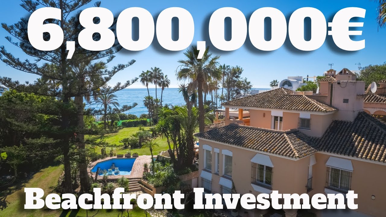 Frontline Beach Luxury Villa on the New Golden Mile | Prime 