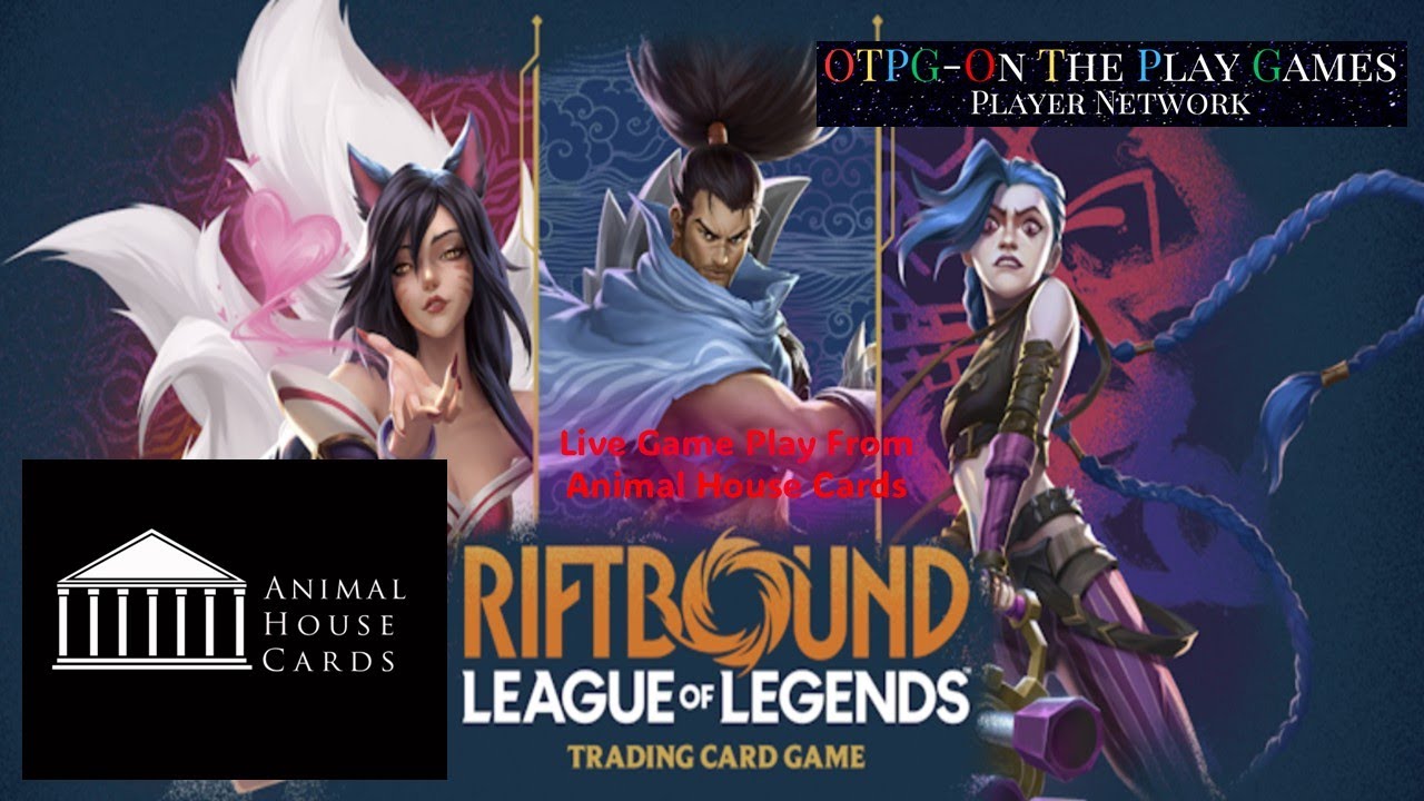 Riftbound League of Legends Live Gameplay @ Animal House Cards  #riftboundtcg #riftbound #riotgames
