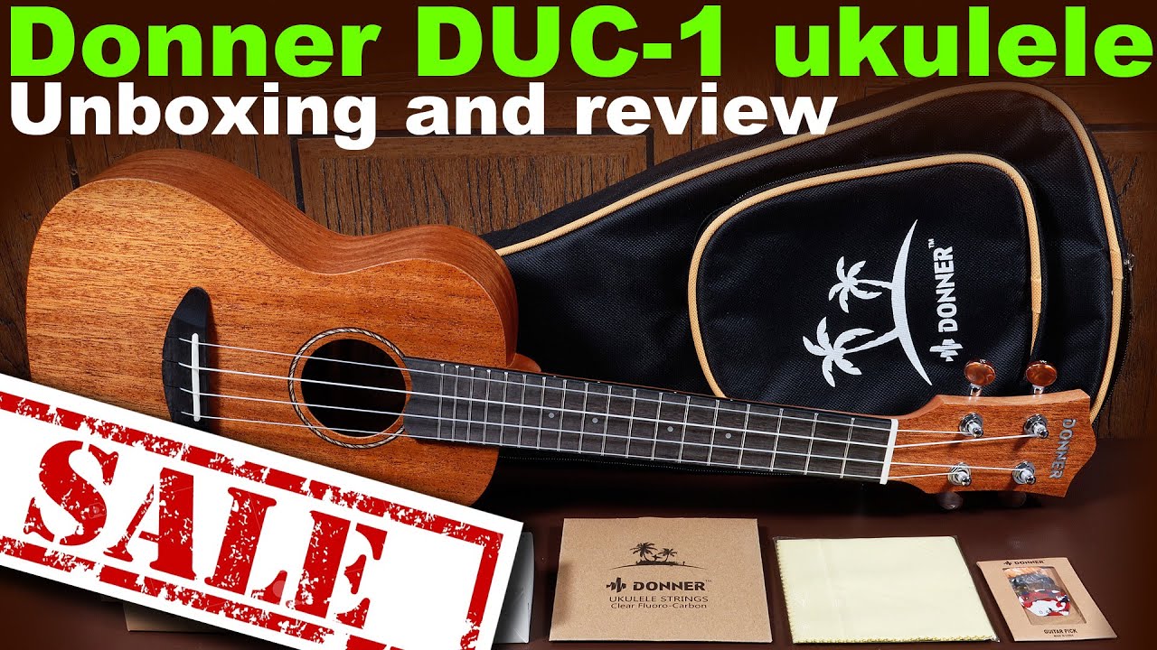 Unboxing And Review: Donner DUC-1 Concert Ukulele - Is It Worth It?