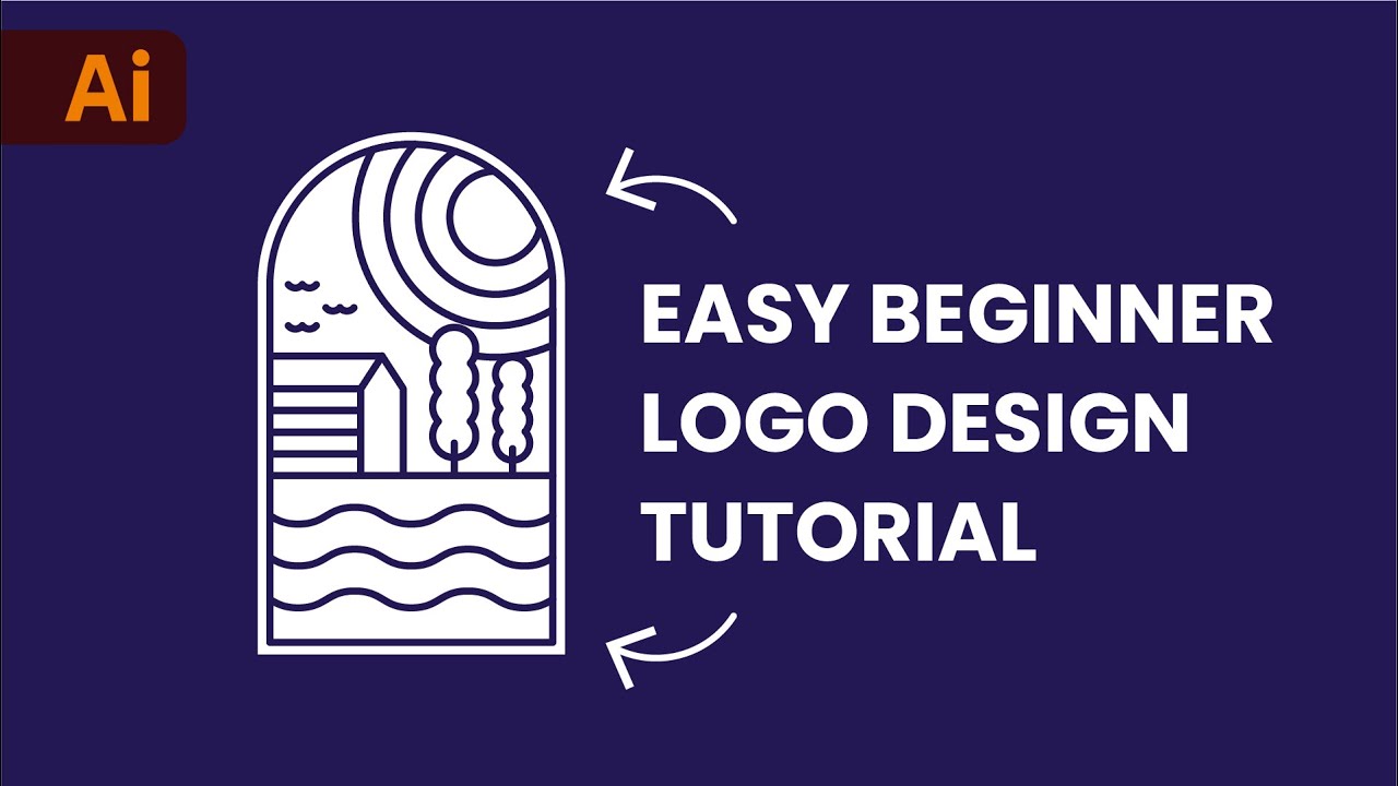 Учебное пособие по Adobe Illustrator для начинающих: простые векторные логотипы