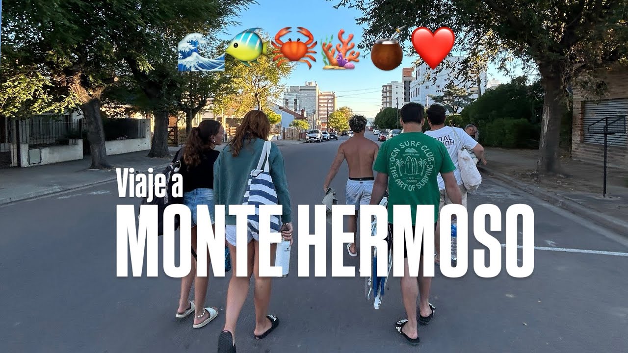 Viaje a monte hermoso ⛱️☀️🧉