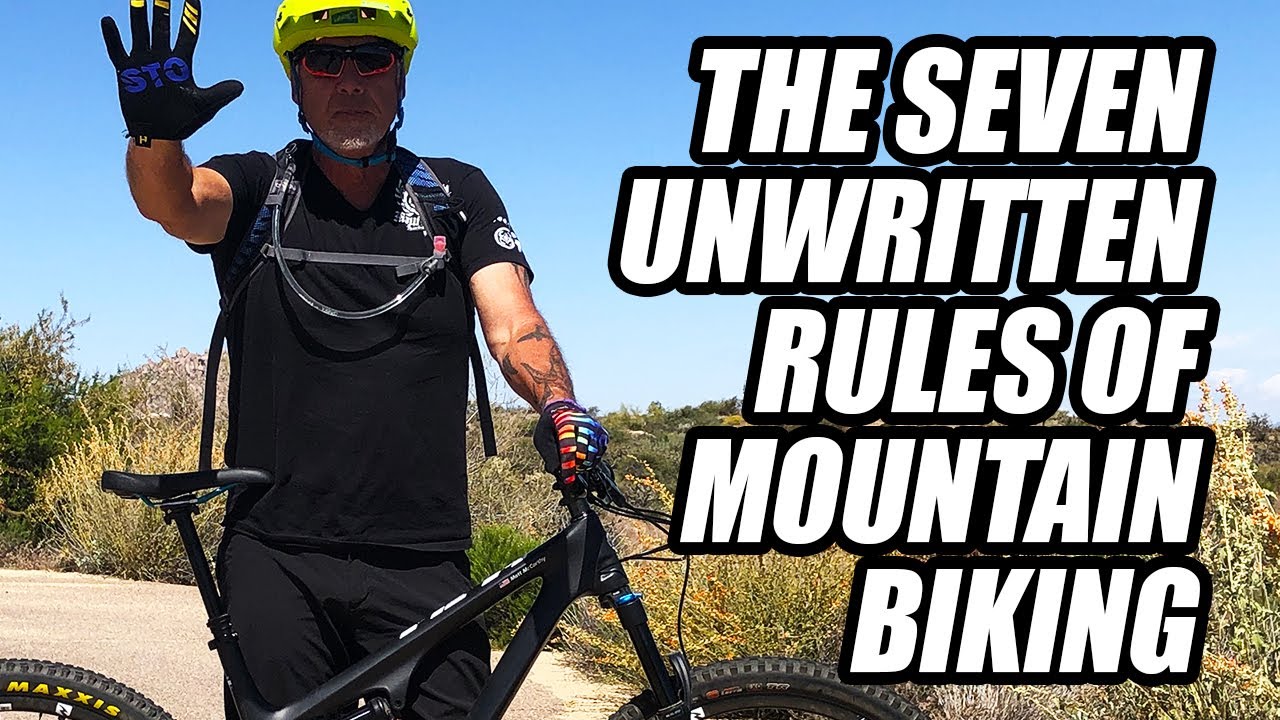 WHAT ARE THE UNWRITTEN RULES OF MOUNTAIN BIKING? | WATCH A 60 YEAR OLD MAN GO FAST.