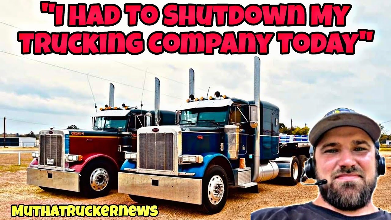 Водителю грузовика, у которого было оплачено 5 Peterbilt, сегодня пришлось закрыть свою транспорт...