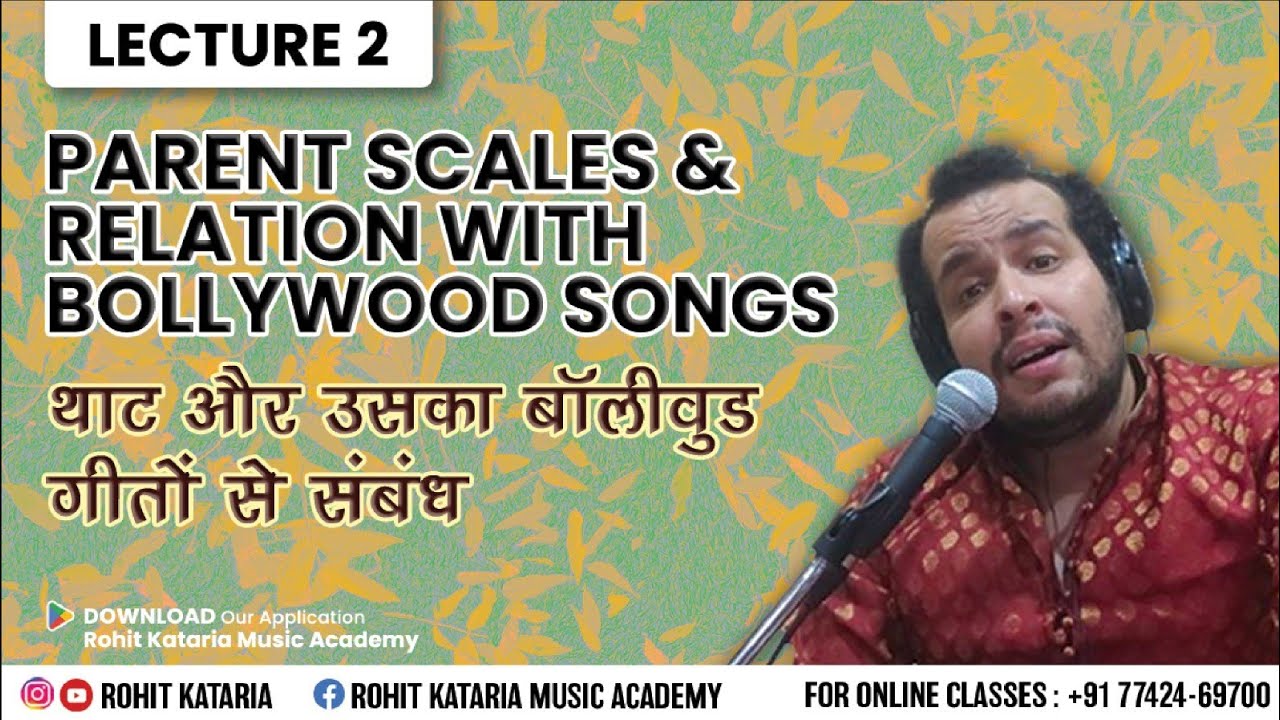 Music Session 2 | Fundamentals of Parent Scale & Raag|Basics of Music|Rohit Kataria|Music for All|