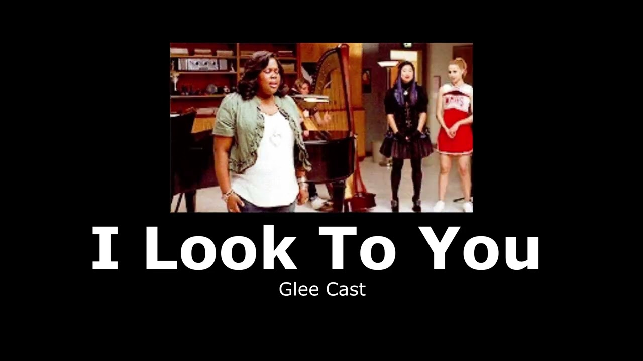 Glee Cast - I Look To You (slowed + reverb)