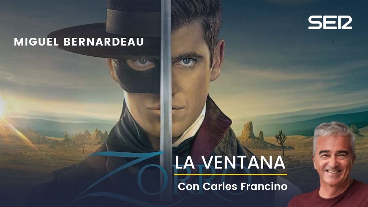 Miguel Bernardeau presenta 'Zorro' en La Ventana de la Tele