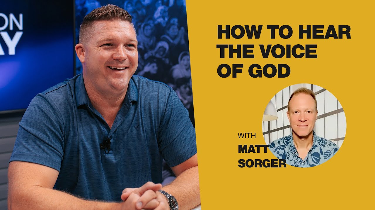 Matt Sorger Interview - How To Hear The Voice Of God