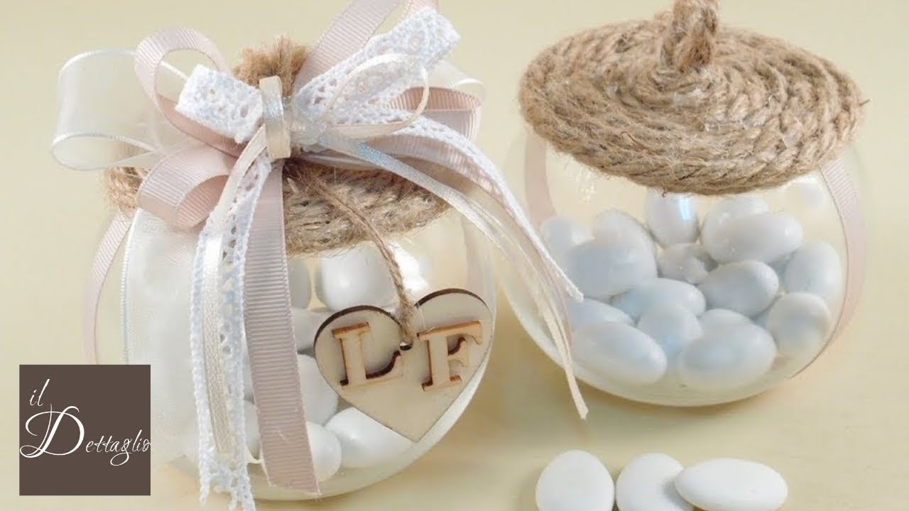 Bomboniere shabby chic e country chic per matrimonio fai da te | Il Dettaglio