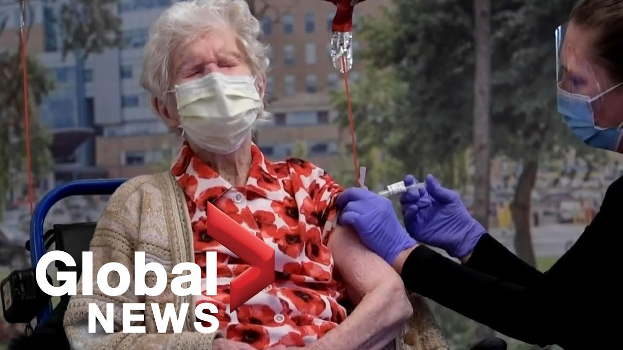 Canada's oldest living person vaccinated for COVID-19