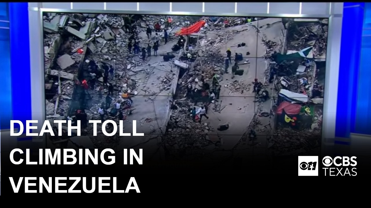 Death toll climbs to at least 1,700 as search continues for survivors after Venezuela earthquakes