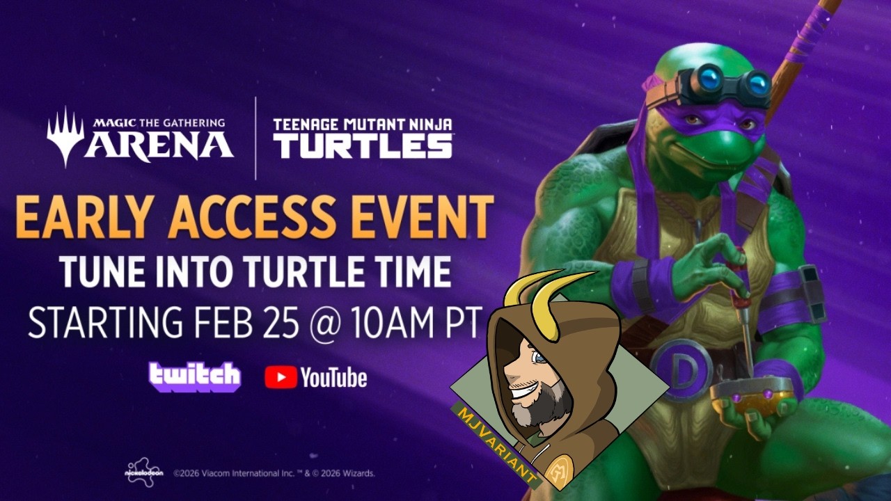 MTG TMNT EARLY ACCESS EVENT | MTG ARENA | DAY 1