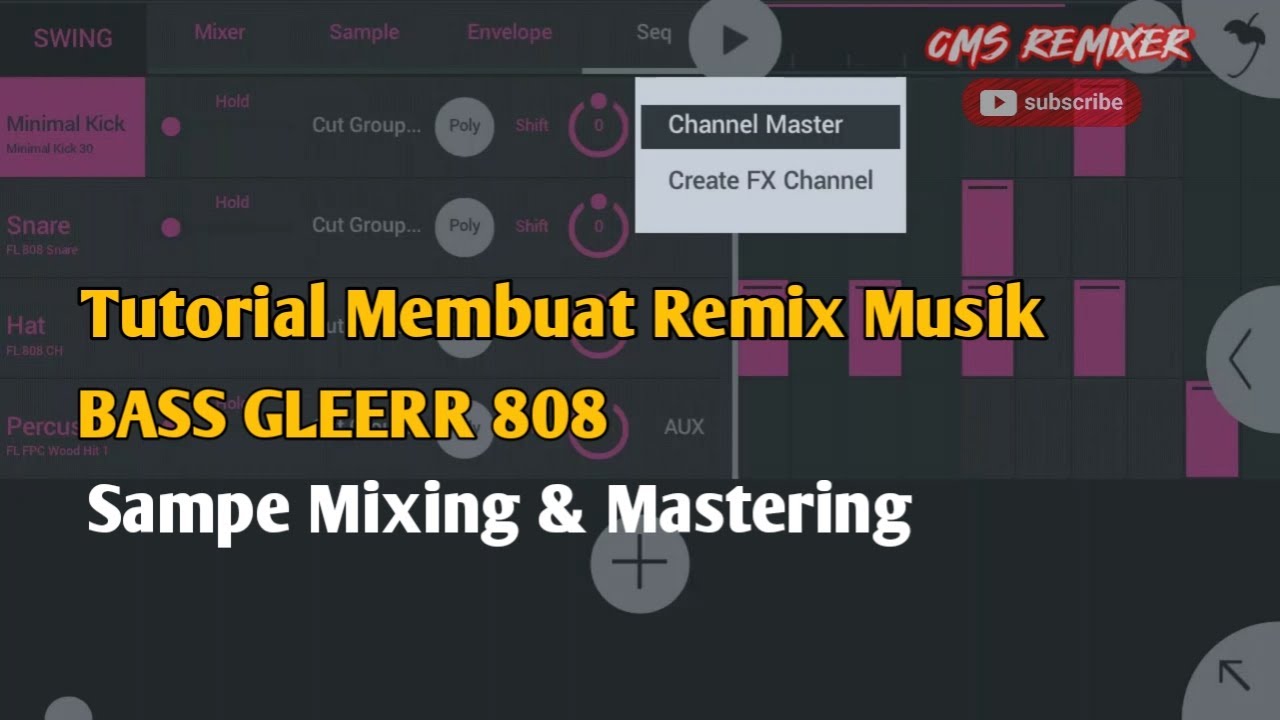 Cara Membuat Membuat DJ Bass Glerr Horeg 808 Di FL MOBILE