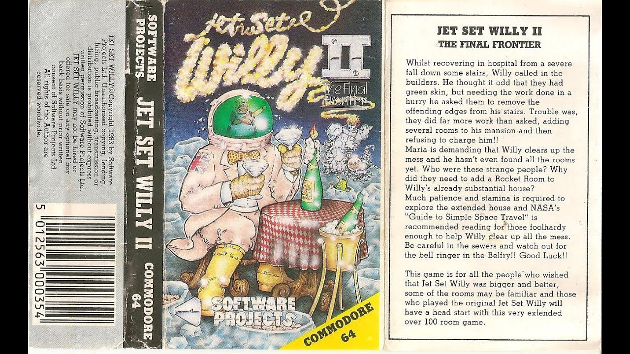 Jet Set Willy II Product Review for the Commodore 64