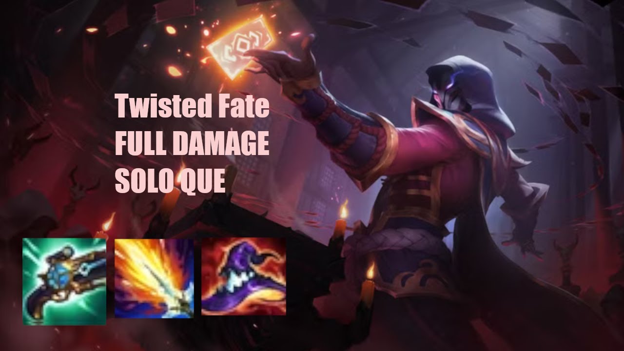 FULL DAMAGE Twisted Fate SOLO QUE | Chaos Ensues 😅