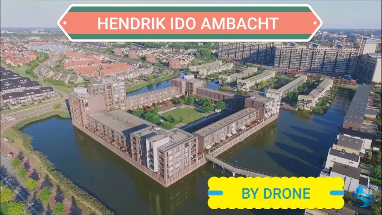 Hendrik Ido Ambacht by Drone DJI Phantom Holland Nederland