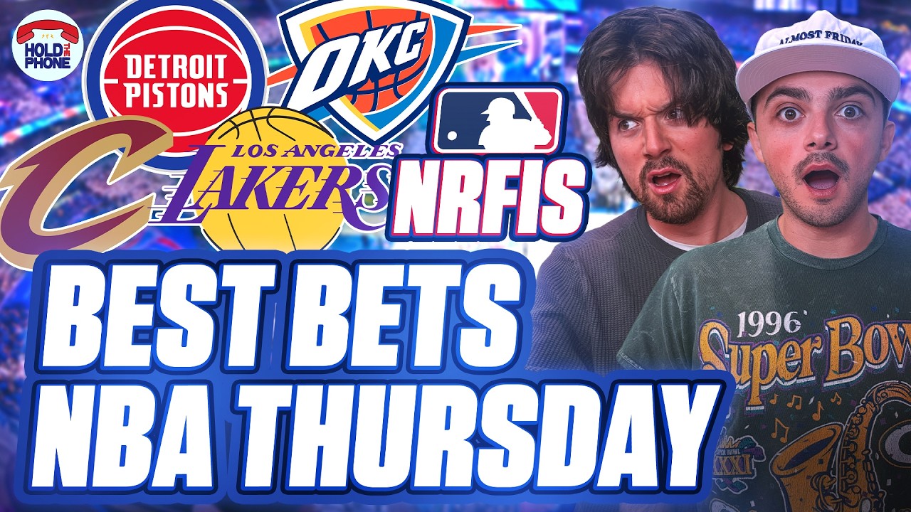 Best Bets NBA Thursday: Cavaliers-Pistons, Lakers-Thunder