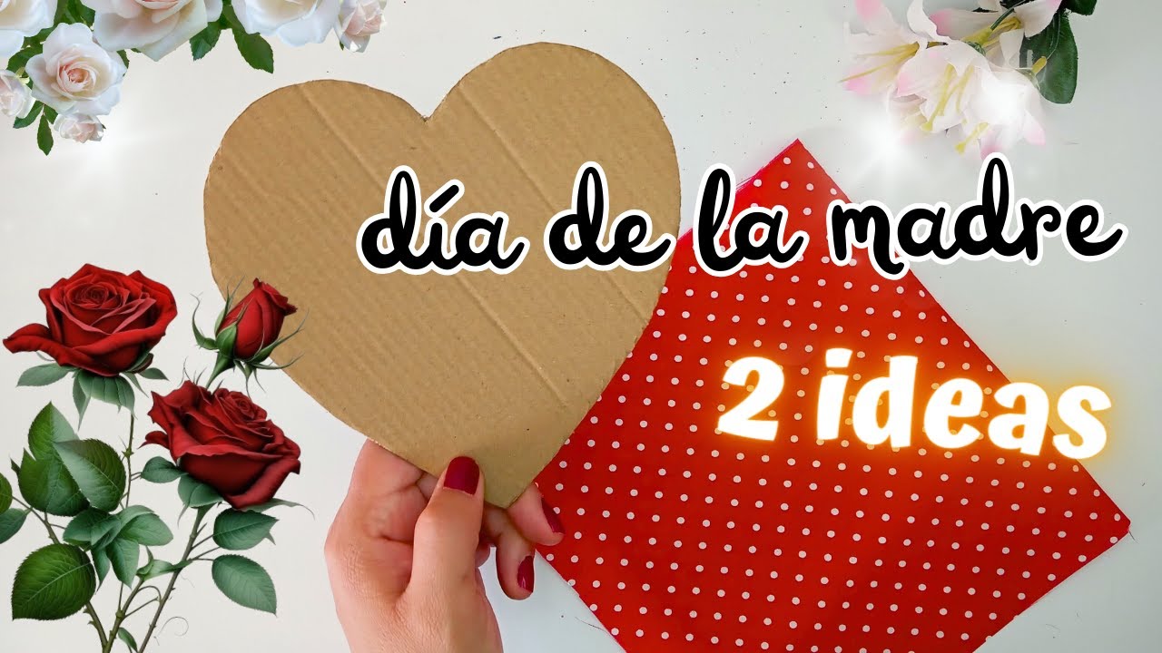 🌷2 ideas día de las madres con reciclaje /idea para día de la madre