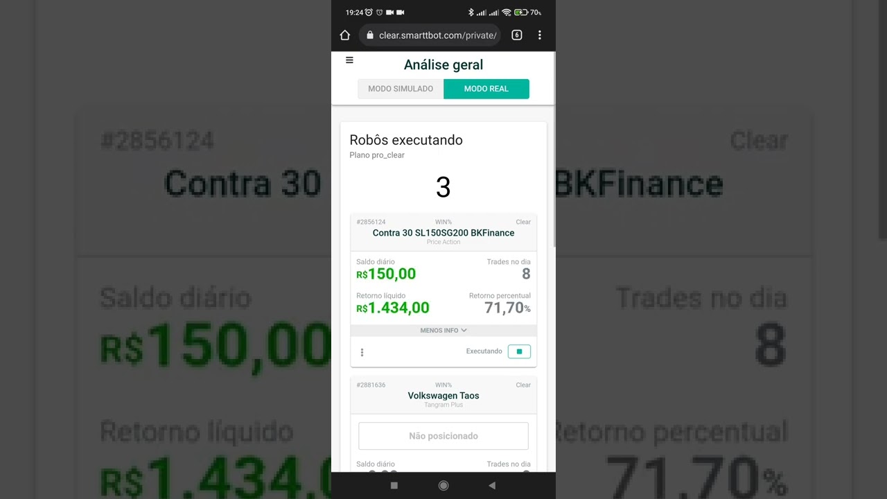 OPERANDO NA B3 E NO FOREX COM ROB&Ocirc;S AUTOMATIZADOS! 🤖forex #roboforex #b3 #mercadofinanceiro