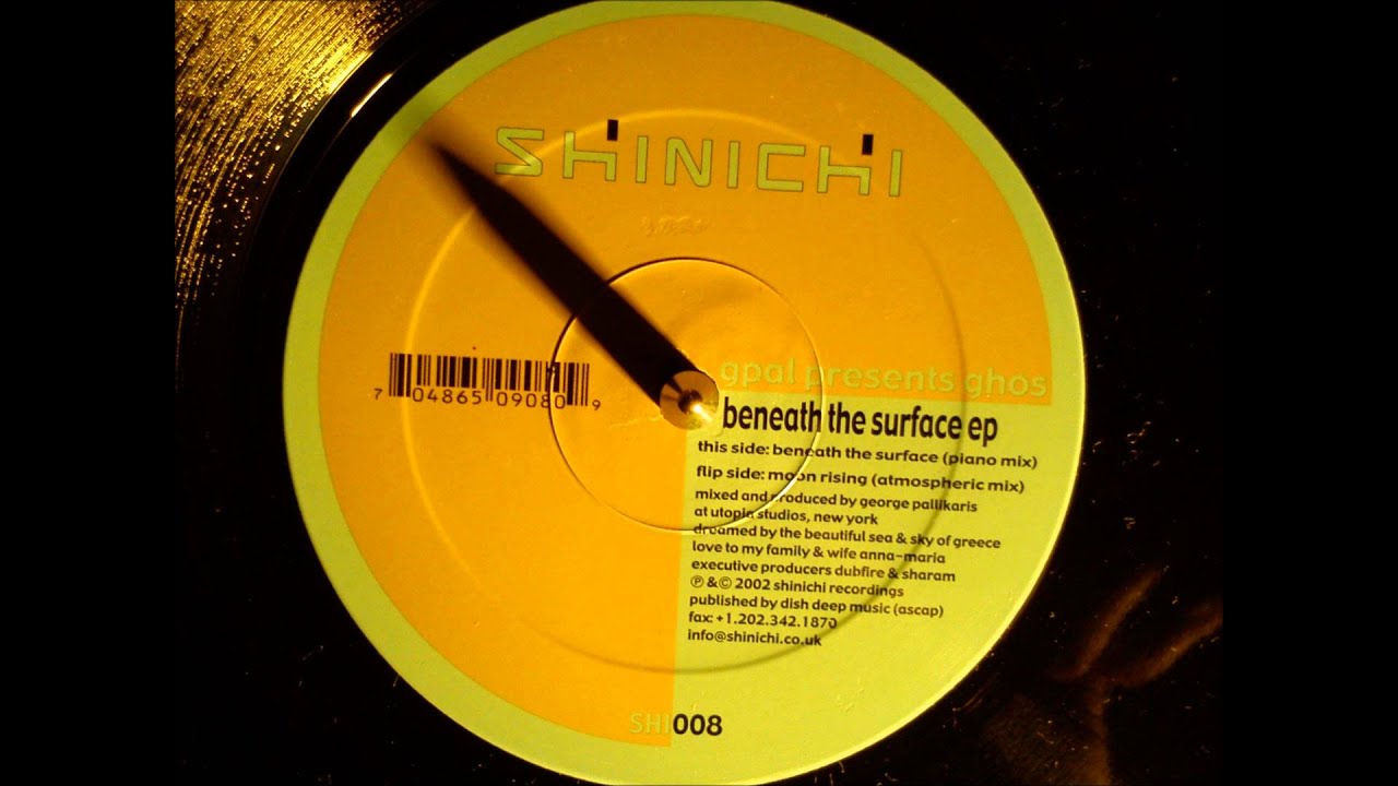 G-Pal presents GHOS - Beneath the surface ( Piano mix )