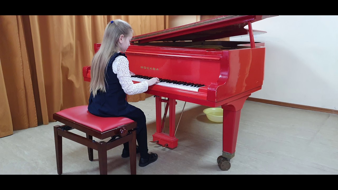 А.Лешгорн. 16 Этюд. (соч.65 номер 31) . Горбунова Елизавета. 8 лет.