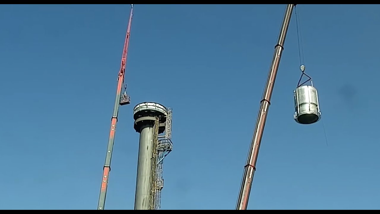 BOS Converter reline – BOS flare tip replacement