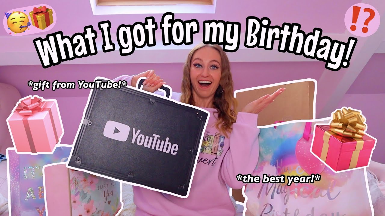 WHAT I GOT FOR MY BIRTHDAY!!!🥳💎🐷📚⁉️ (birthday haul 2023!🎂) | Rhia Official♡