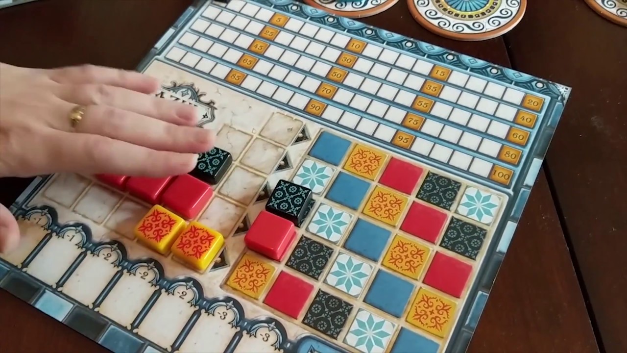 Azul and Art of Chill Board Game blogger review