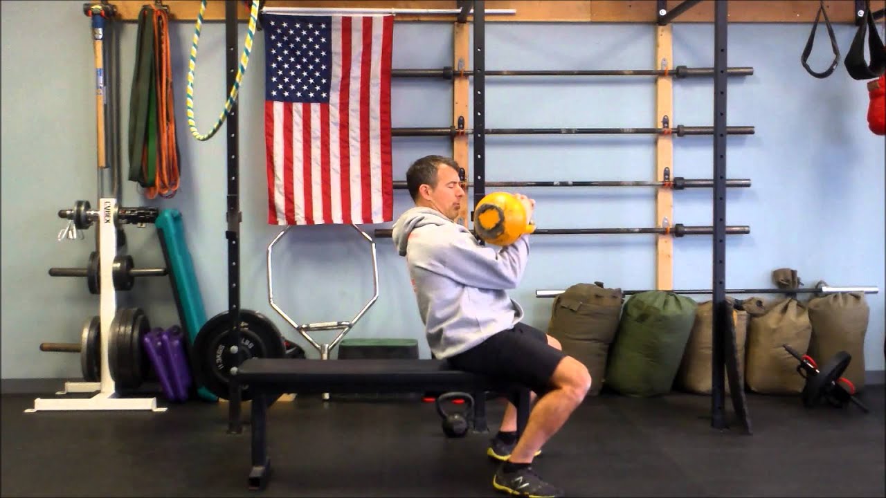 The best kettlebell chest exercise | Single arm bench press