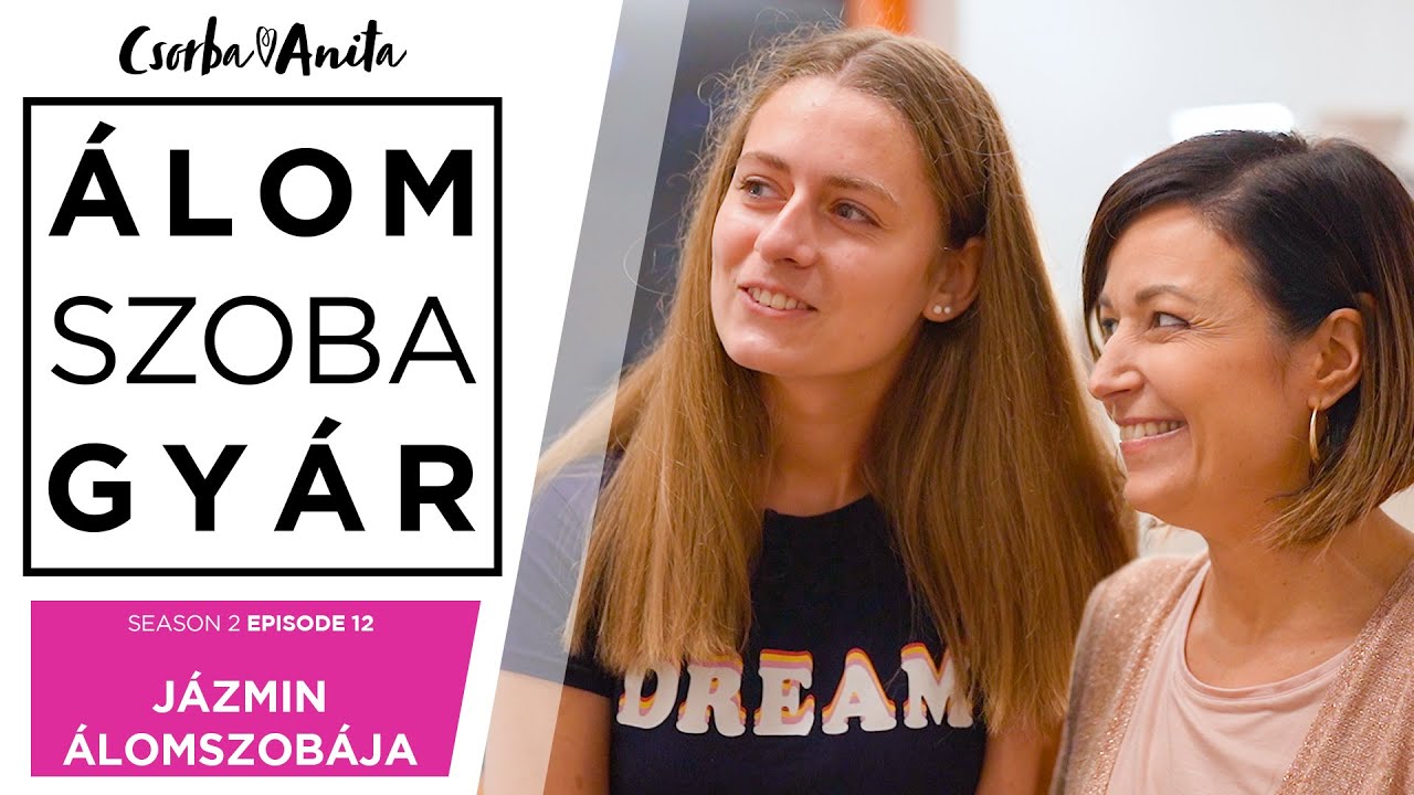 Tik-Tok Álomszoba - Hollósi Jázmin Álomszobája! | Álomszobagyár S2E12