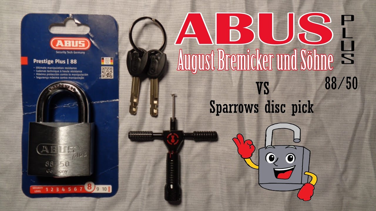 #392 Abus Plus 88/50 Собран и разобран