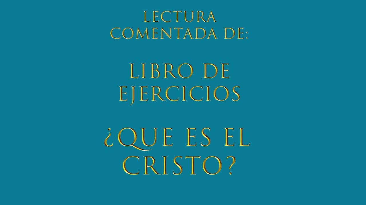 ¿Qué es el Cristo?
