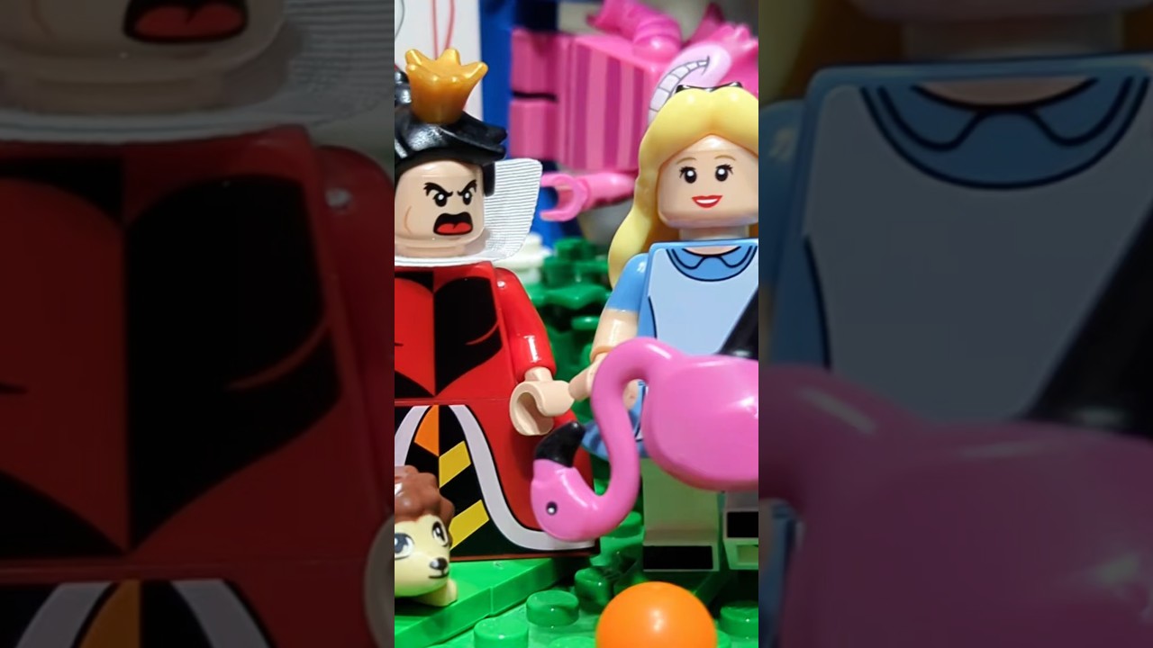 LEGO ALICE in Wonderland! #lego #disney