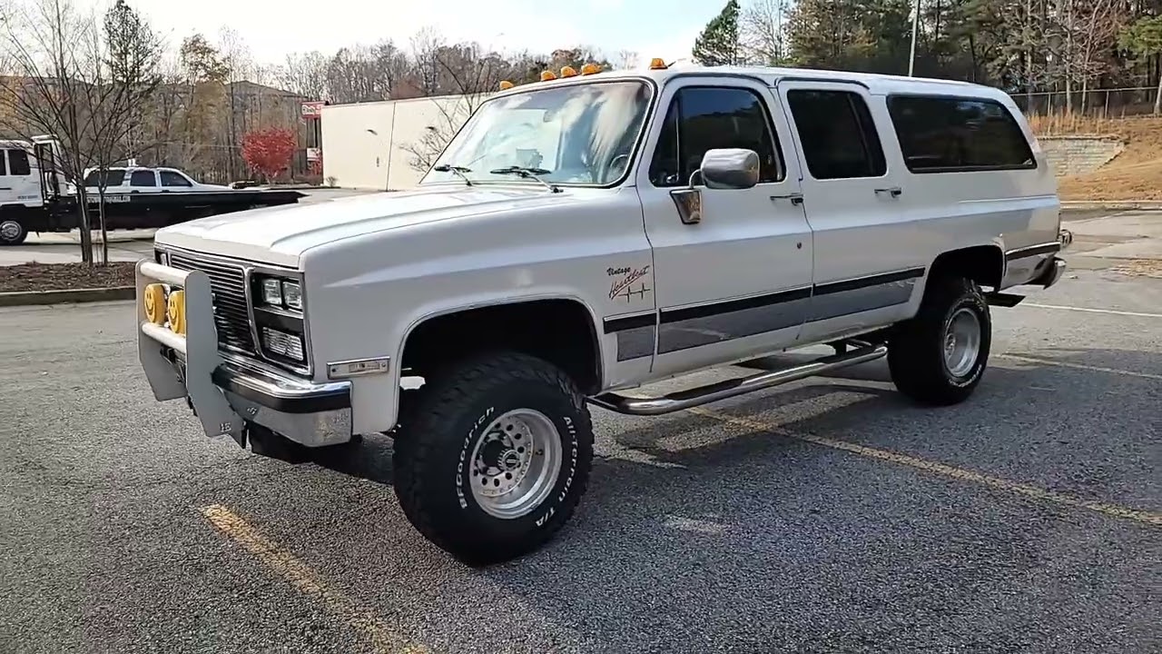 1989 GMC Suburban 4x4 SLE - Sold