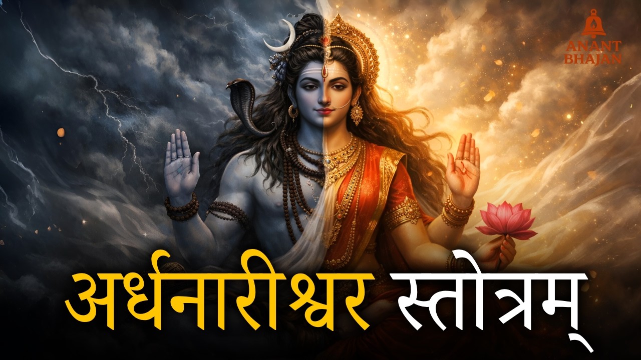 Ardhanarishwara Stotram | Powerful Shiva Parvati Stotra for Peace & Harmony | Anant Bhajan