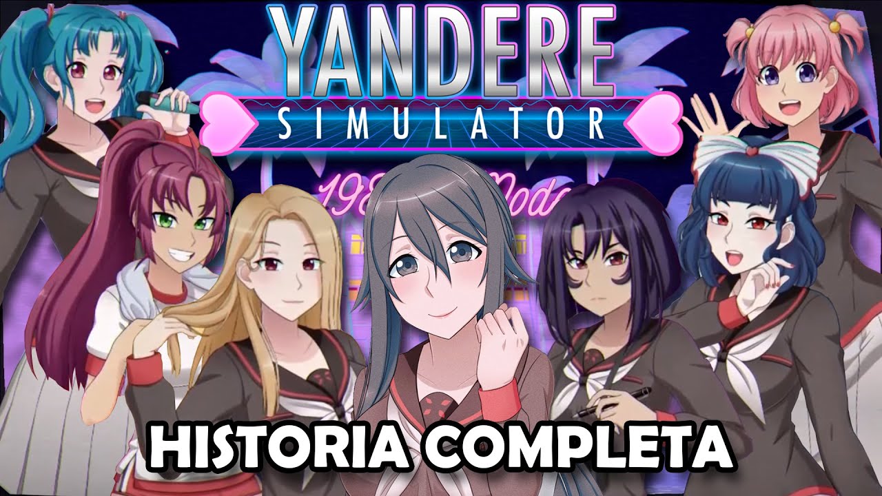 Yandere Simulator 1980's Mode Historia Completa Español | Final Canon Rank S+