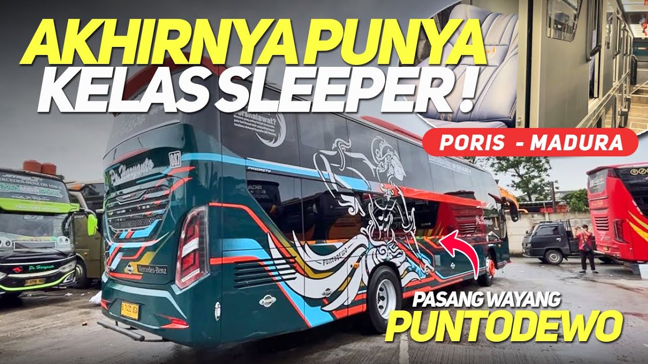 BUKTI DILAPANGAN KELAS SLEEPER PO. HARYANTO RAMAI PEMINATNYA‼️LINE PERDANA PORIS MADURA HR SLEEPER‼️