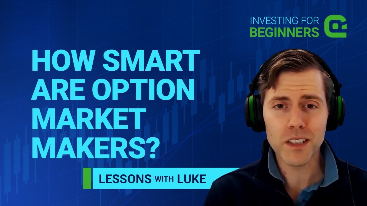 GET INSIDE THE HEADS OF OPTIONS MARKET MAKERS (OPTIONS MARKET MAKERS STRATEGY) | Lessons with Luke
