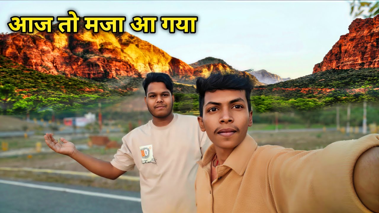Aaj to maja aagya 😍 | पहाड़ पे घूमने गए | udaypur rajasthan | sandeepmallahvlog