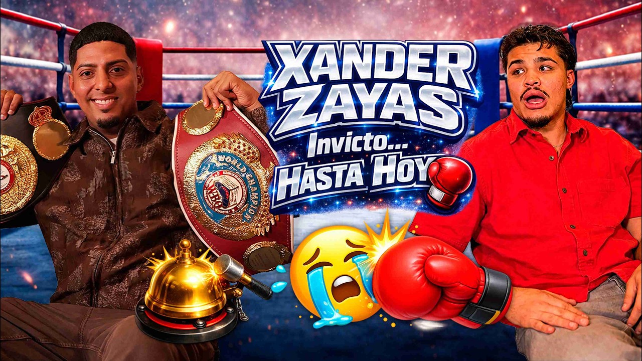 Xander Zayas: Sale de su zona de comfort... y pasó ESTO 😭🥊 