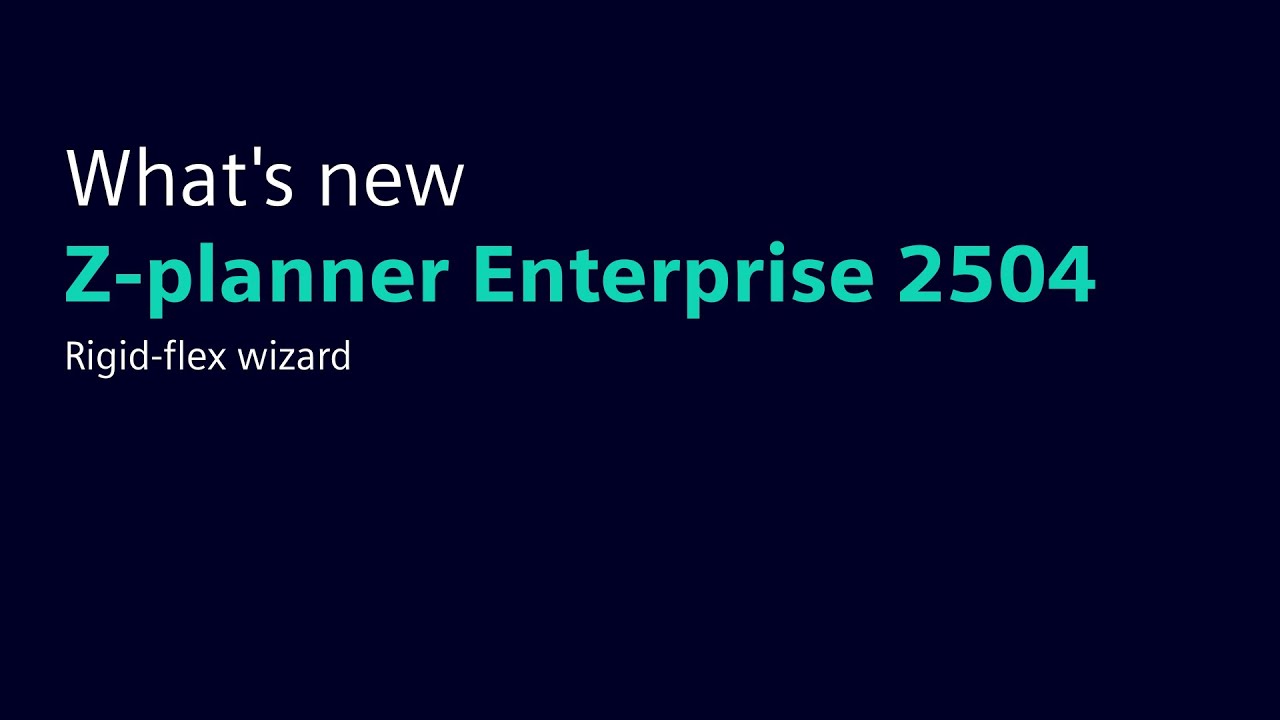 Z-planner 2504: Rigid-flex stackup wizard