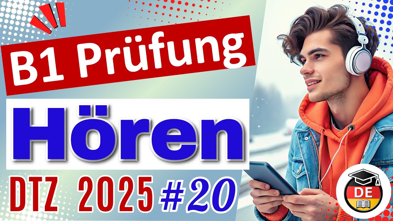 H&ouml;ren B1| DTZ-Vorbereitung | Teil 1&ndash;4 mit L&ouml;sungen #20