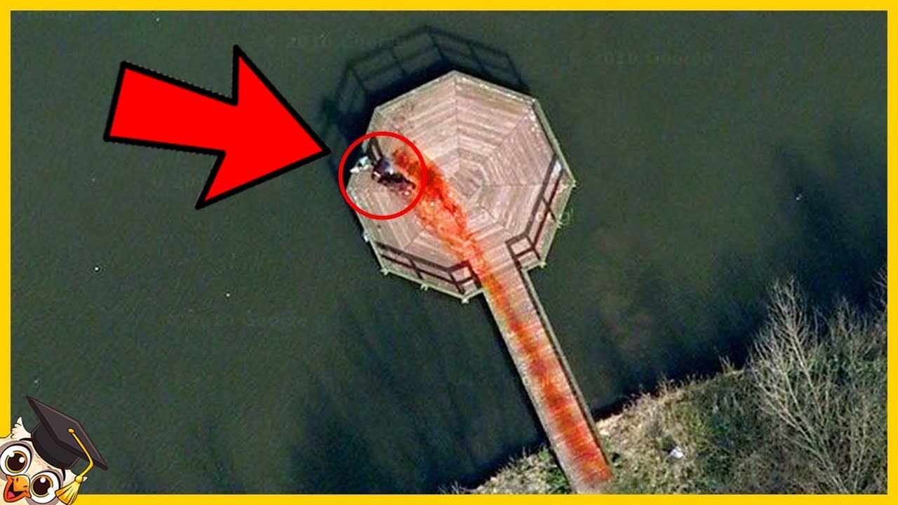 15 Läskigaste Sakerna Fångade på Google Maps